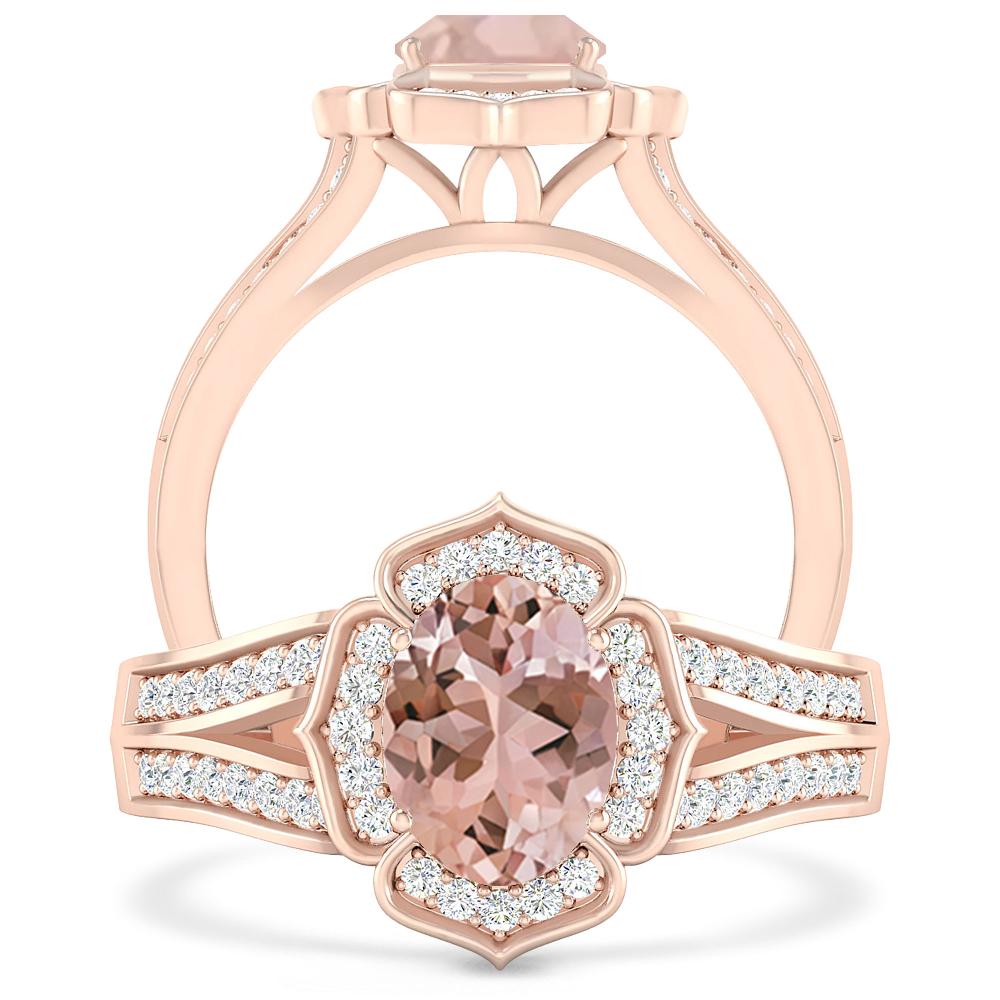 Rose Gold - Morganite