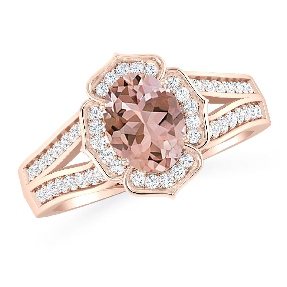 Rose Gold - Morganite