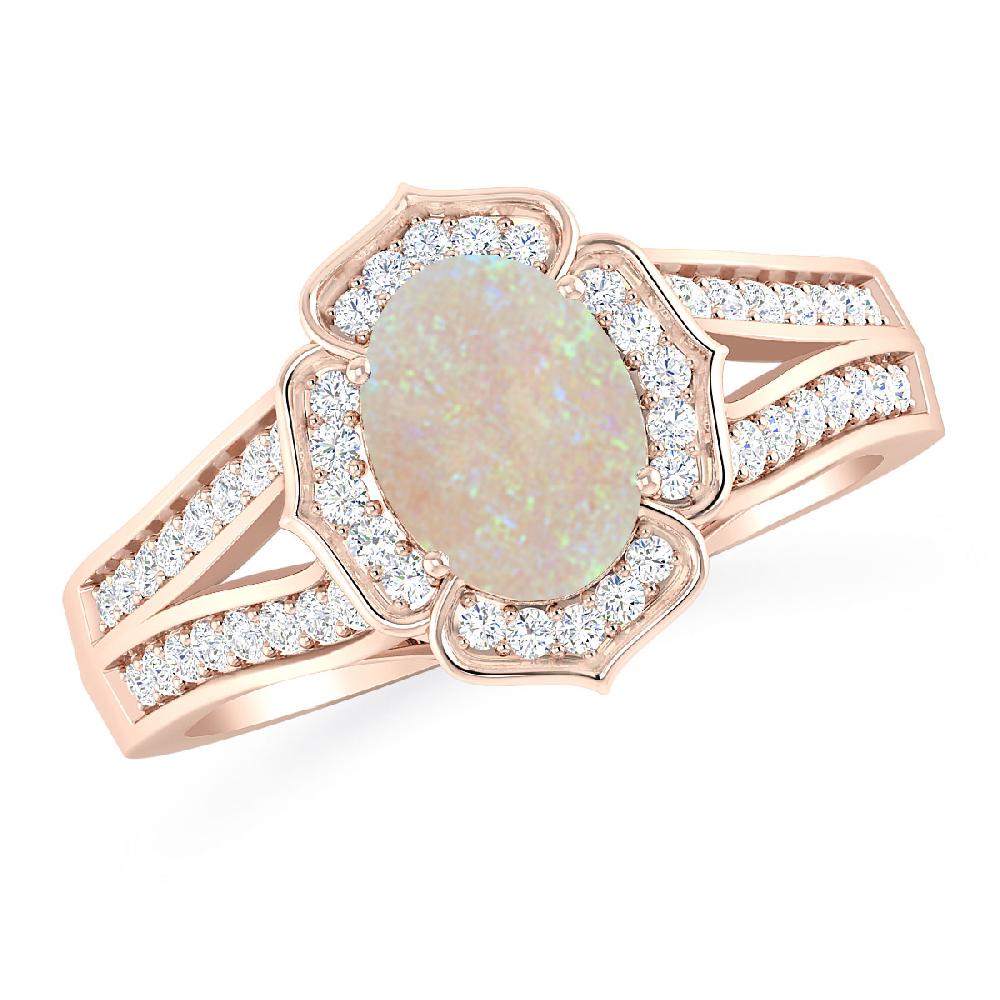 Rose Gold - Opal