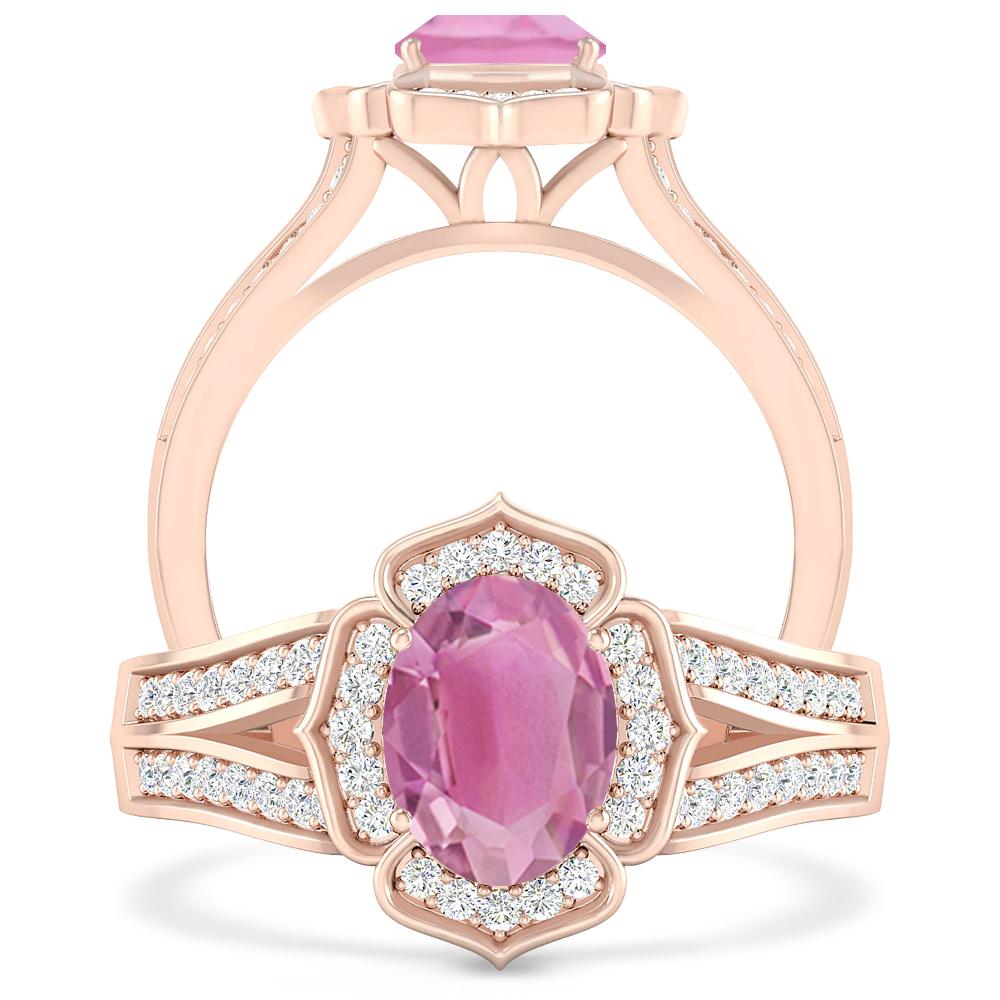 Rose Gold - Pink Tourmaline