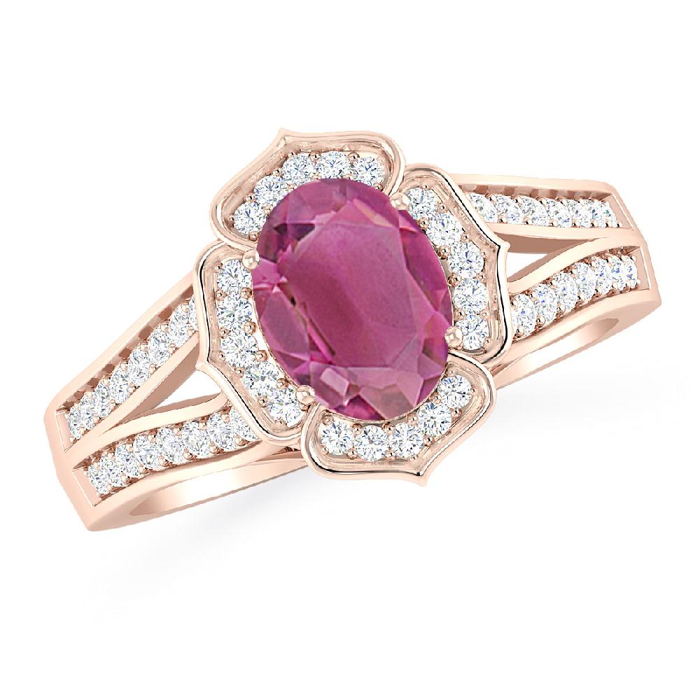 Rose Gold - Pink Tourmaline