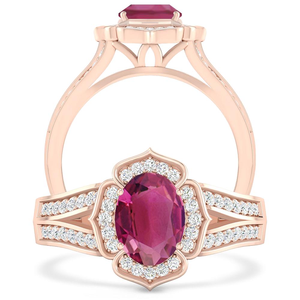 Rose Gold - Pink Tourmaline