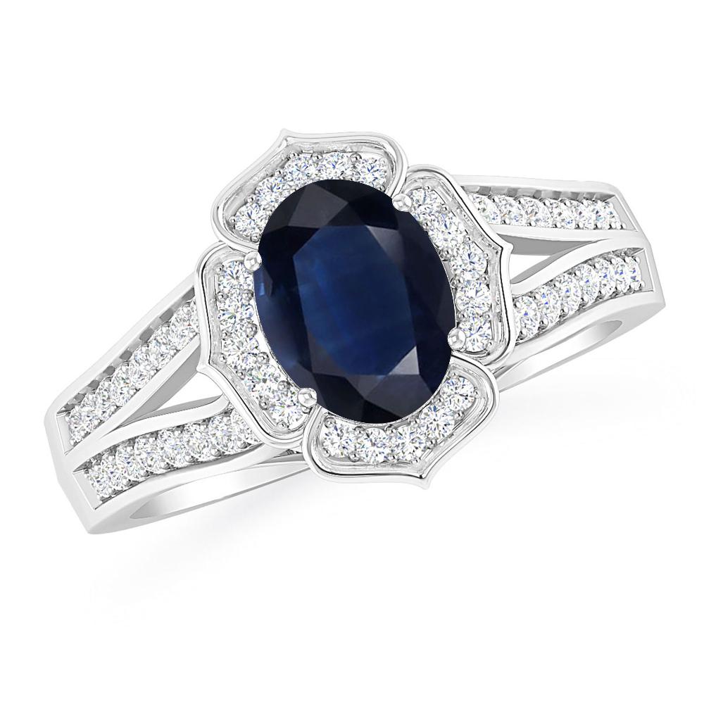 White Gold - Sapphire