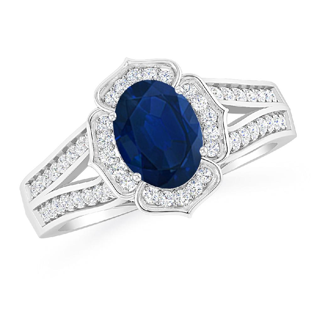 White Gold - Sapphire