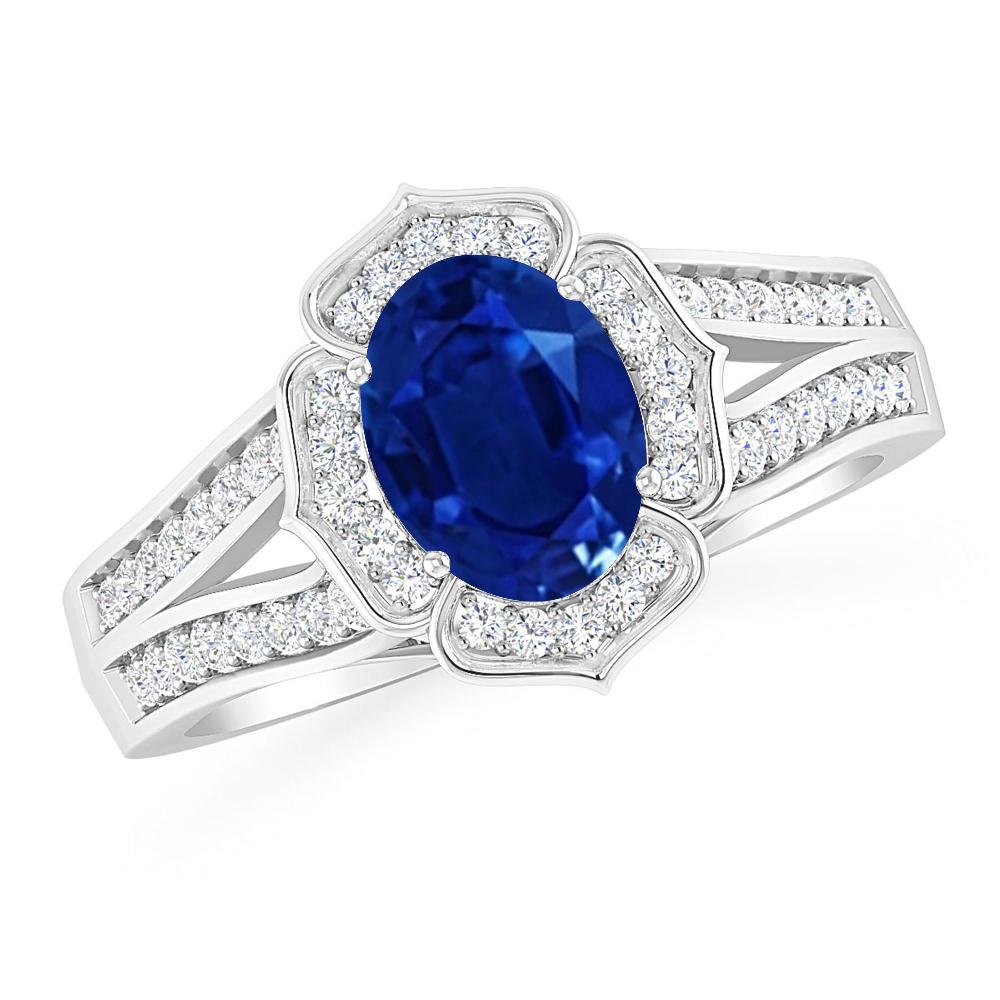 White Gold - Sapphire