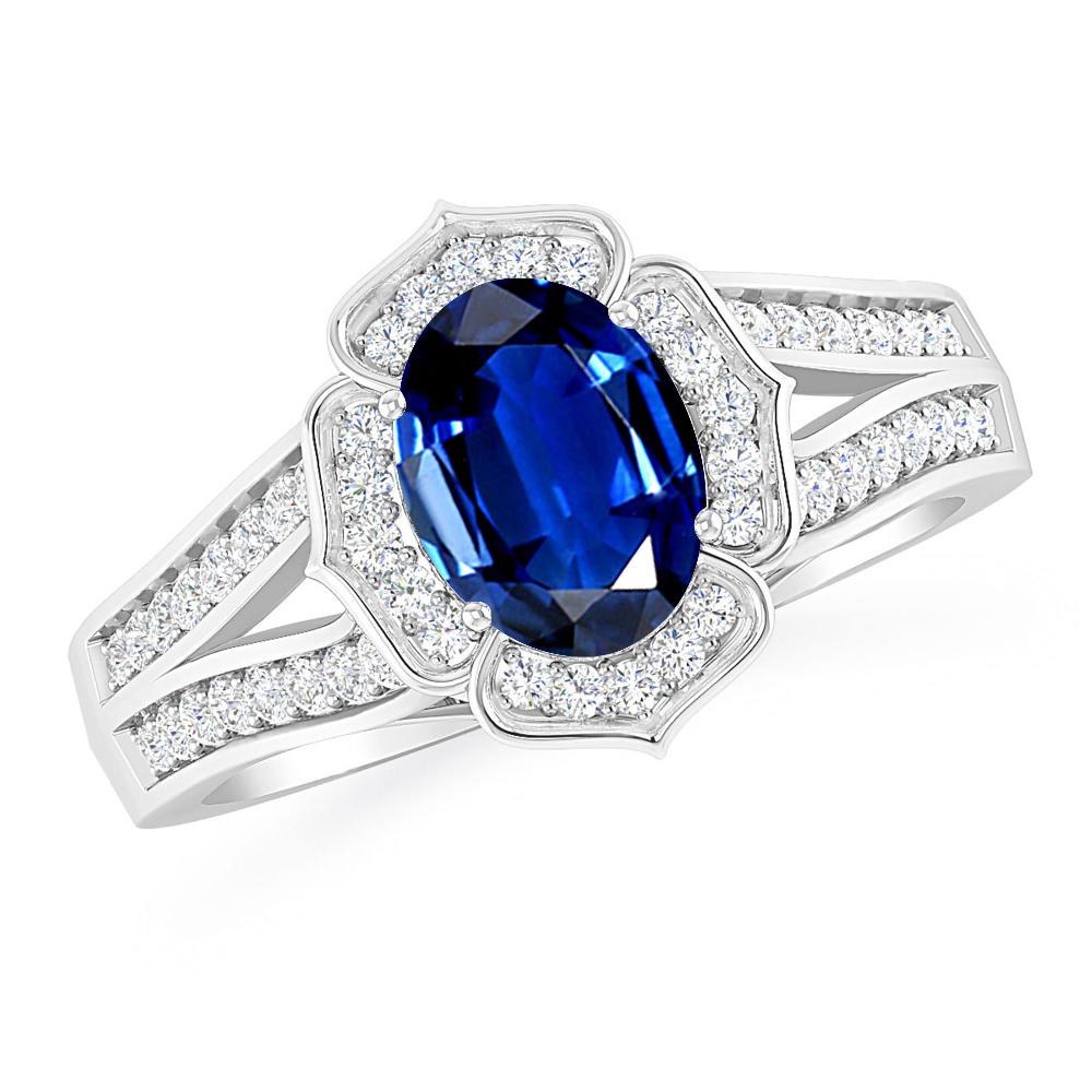 White Gold - Sapphire