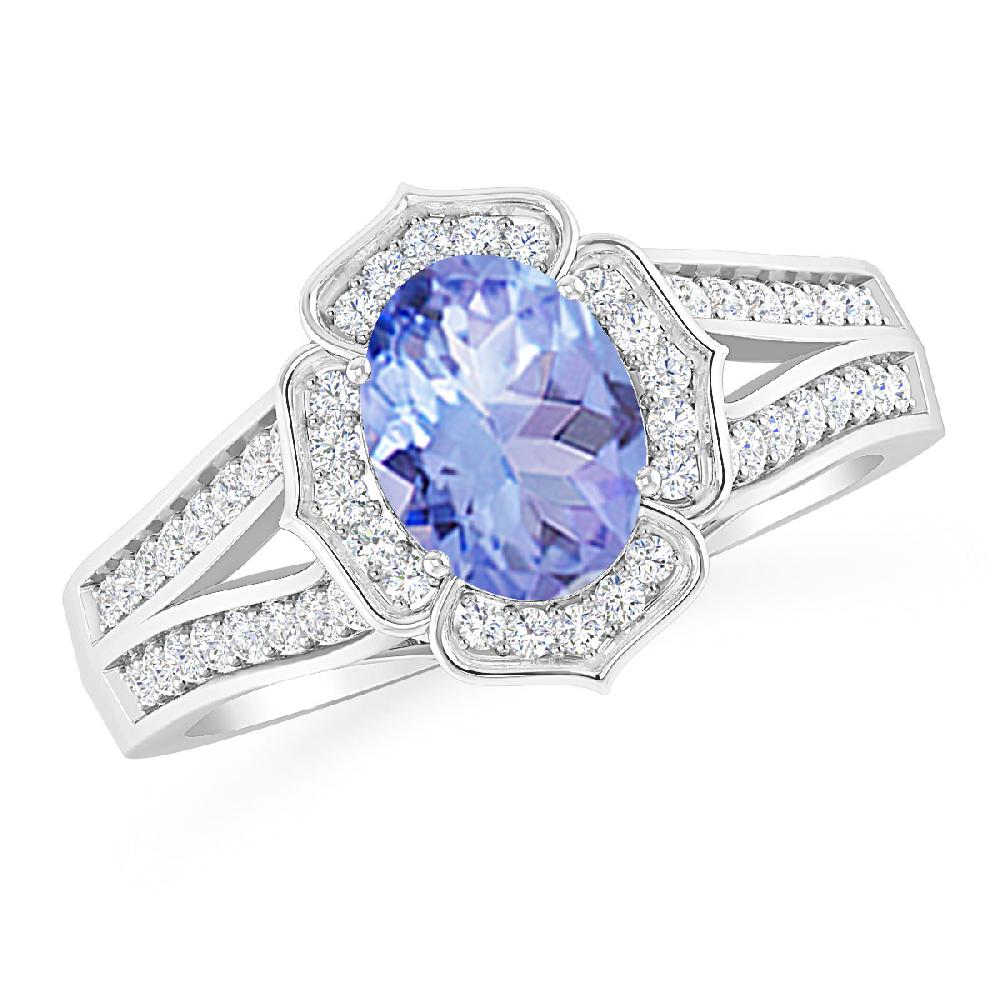 White Gold - Tanzanite