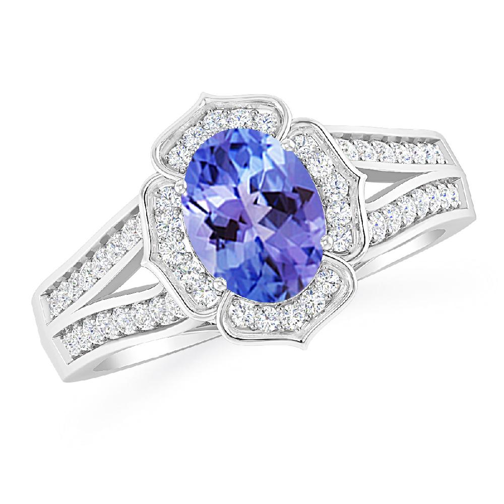 White Gold - Tanzanite