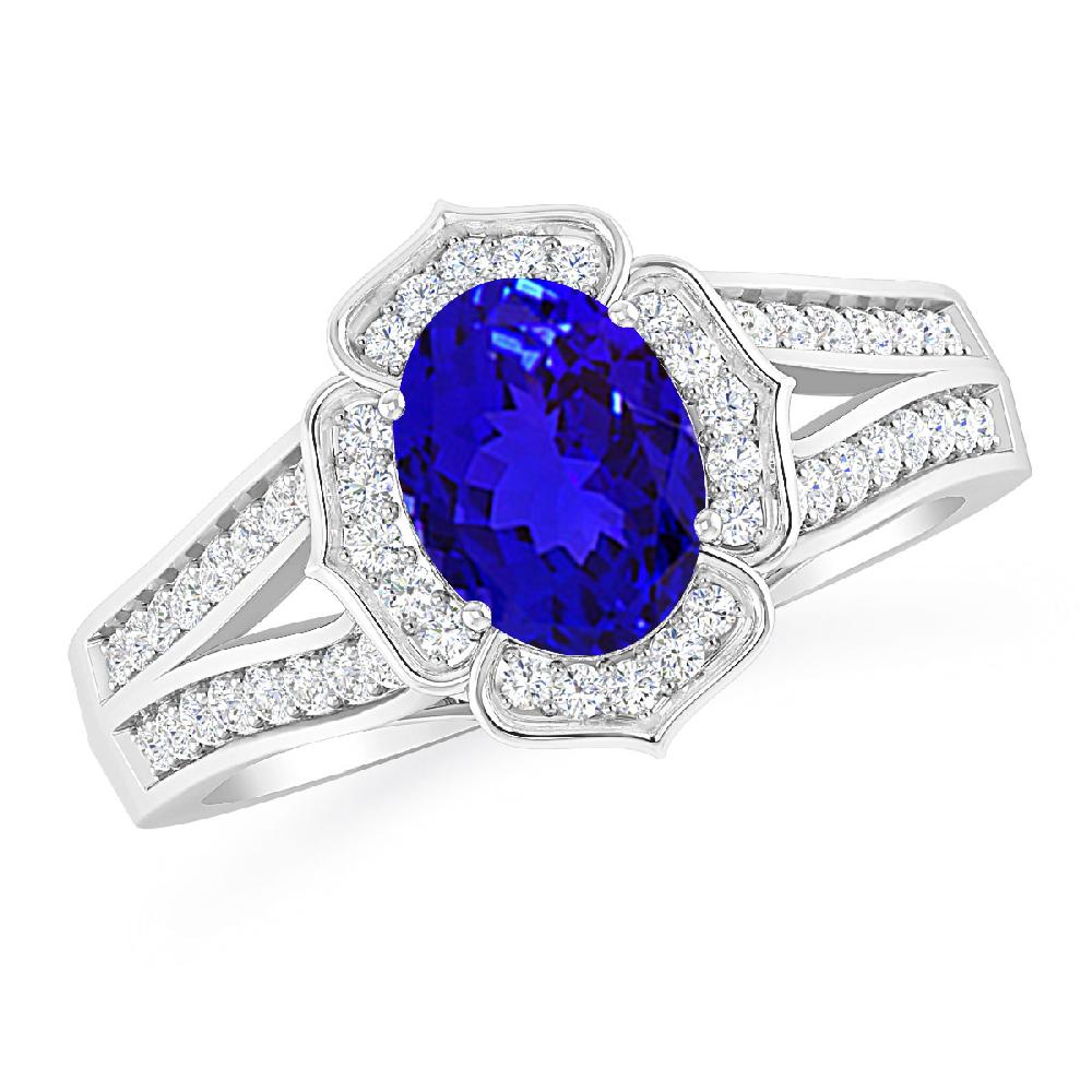 White Gold - Tanzanite