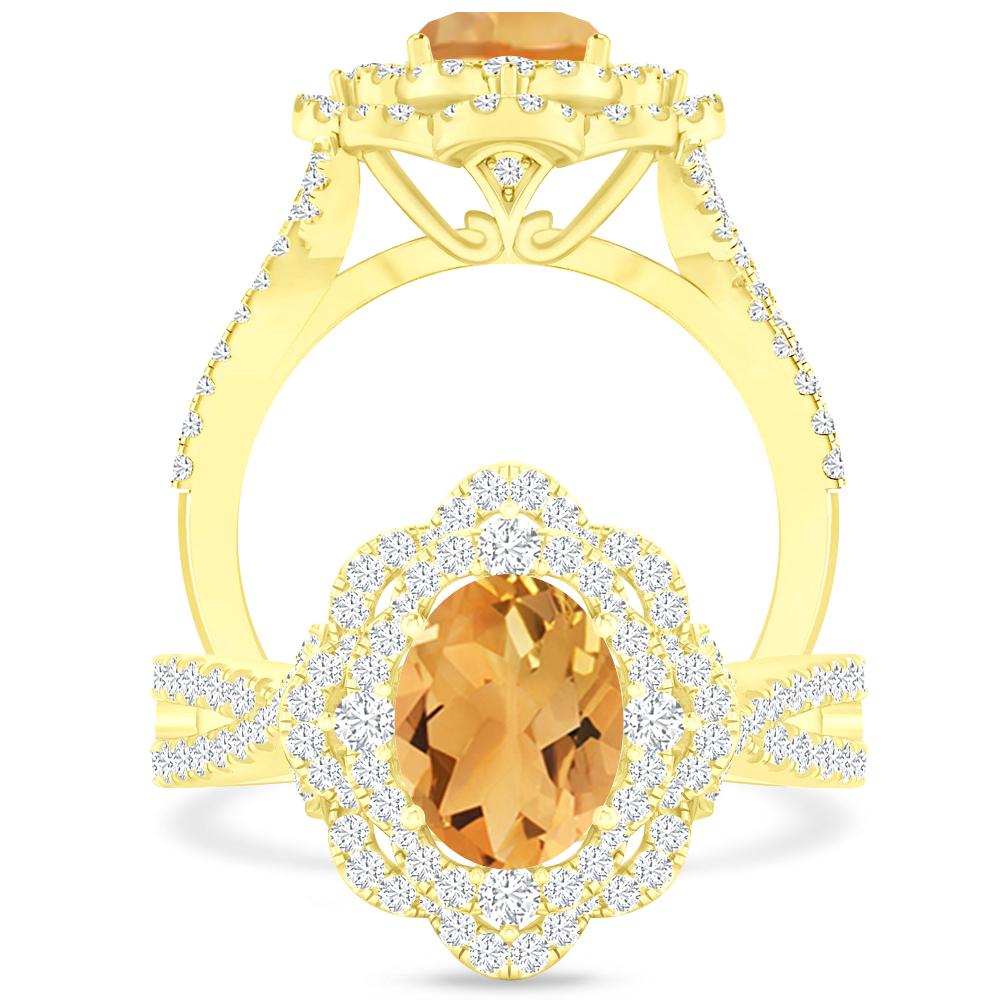 Yellow Gold - Citrine