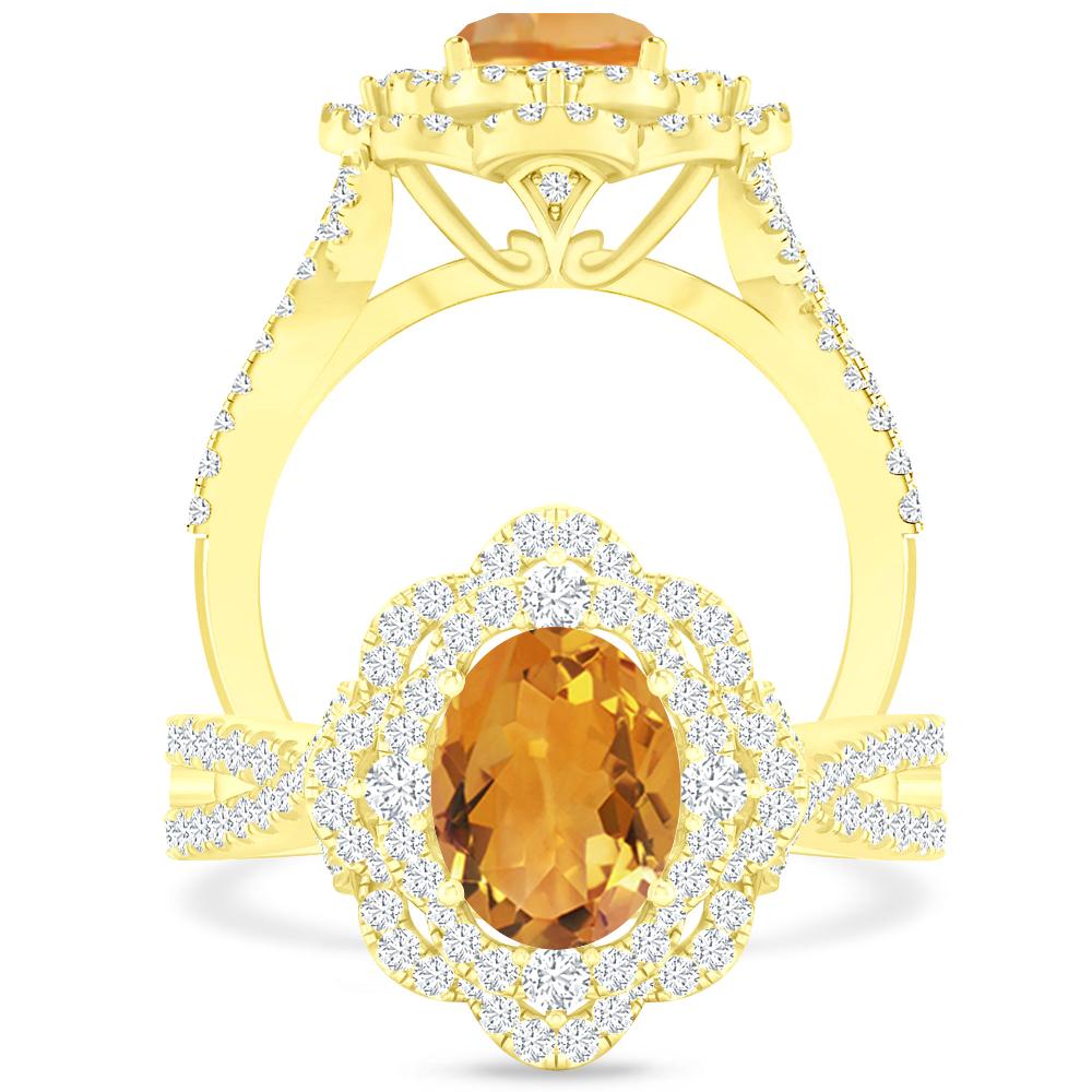 Yellow Gold - Citrine