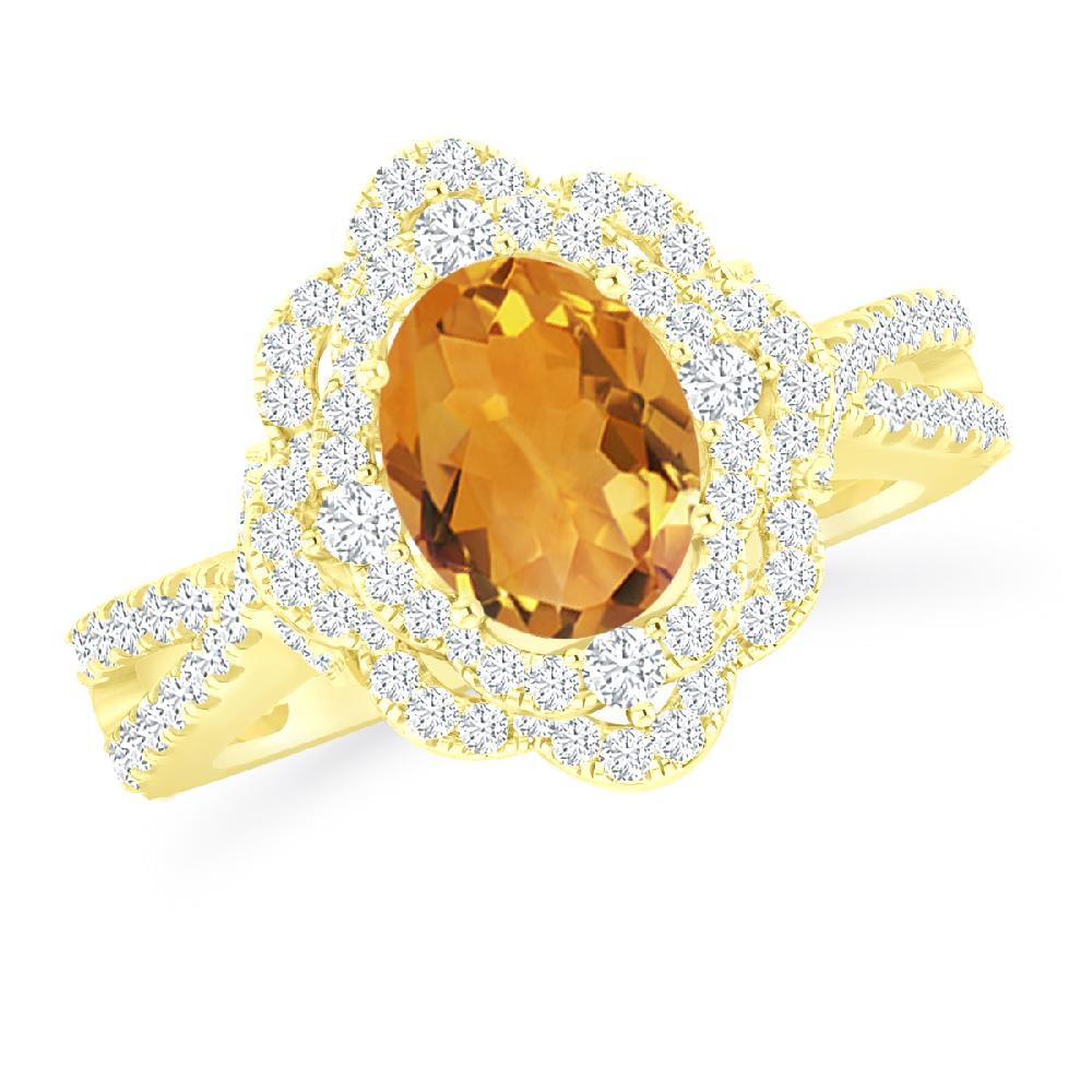 Yellow Gold - Citrine