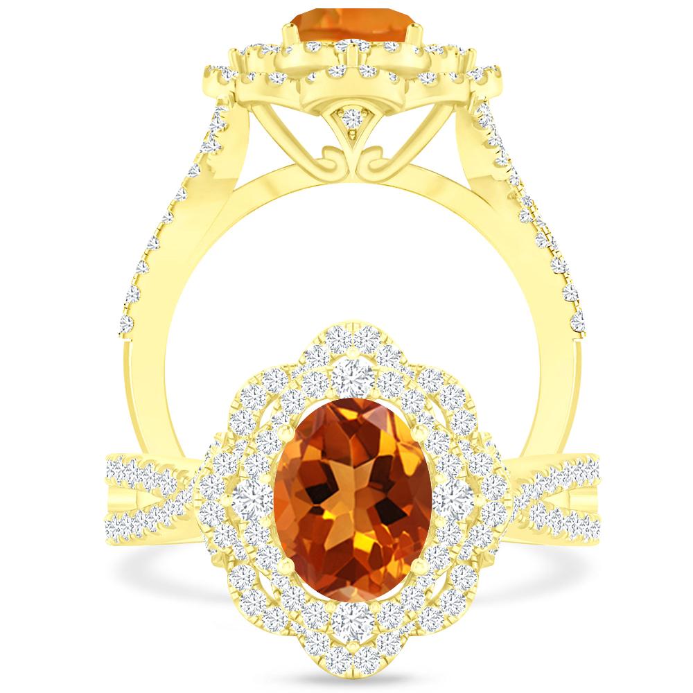 Yellow Gold - Citrine