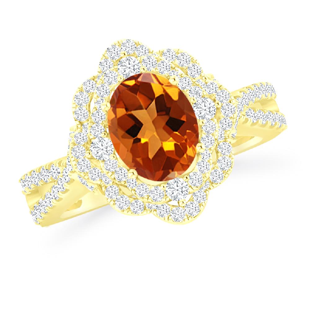 Yellow Gold - Citrine