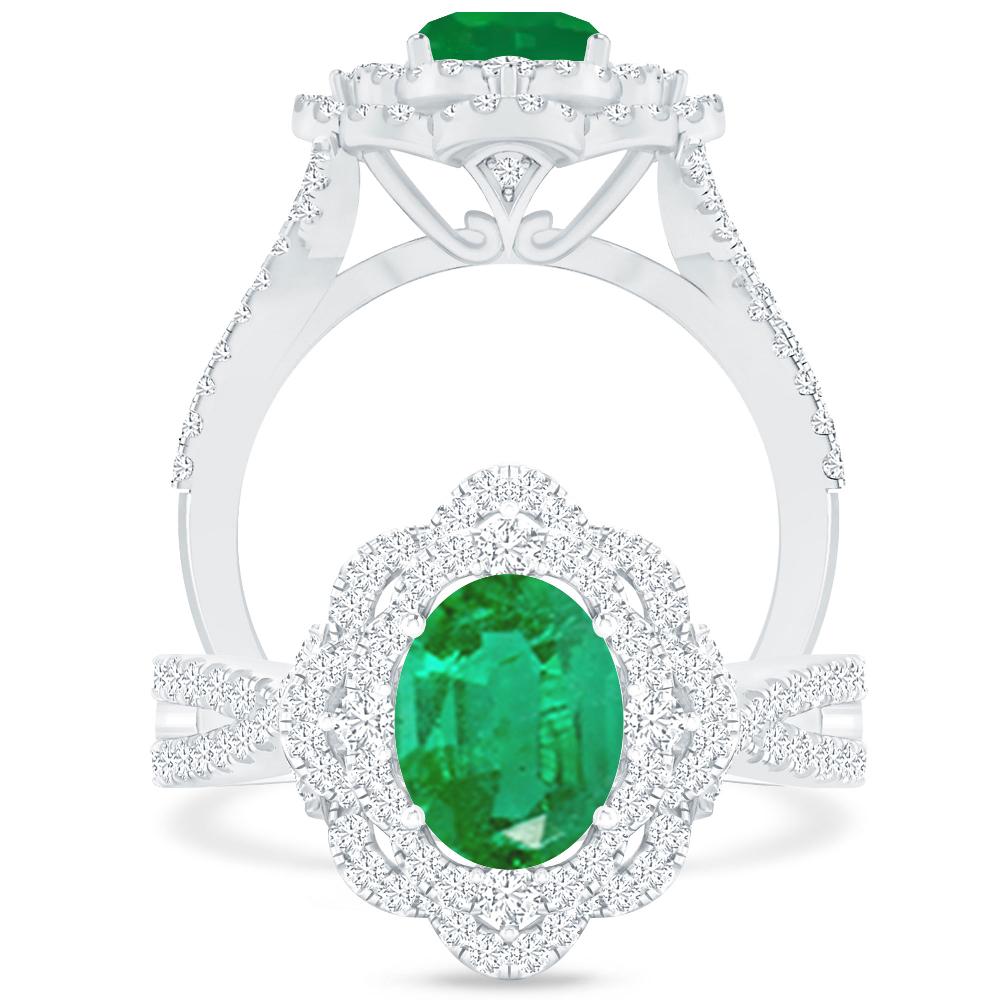 White Gold - Emerald