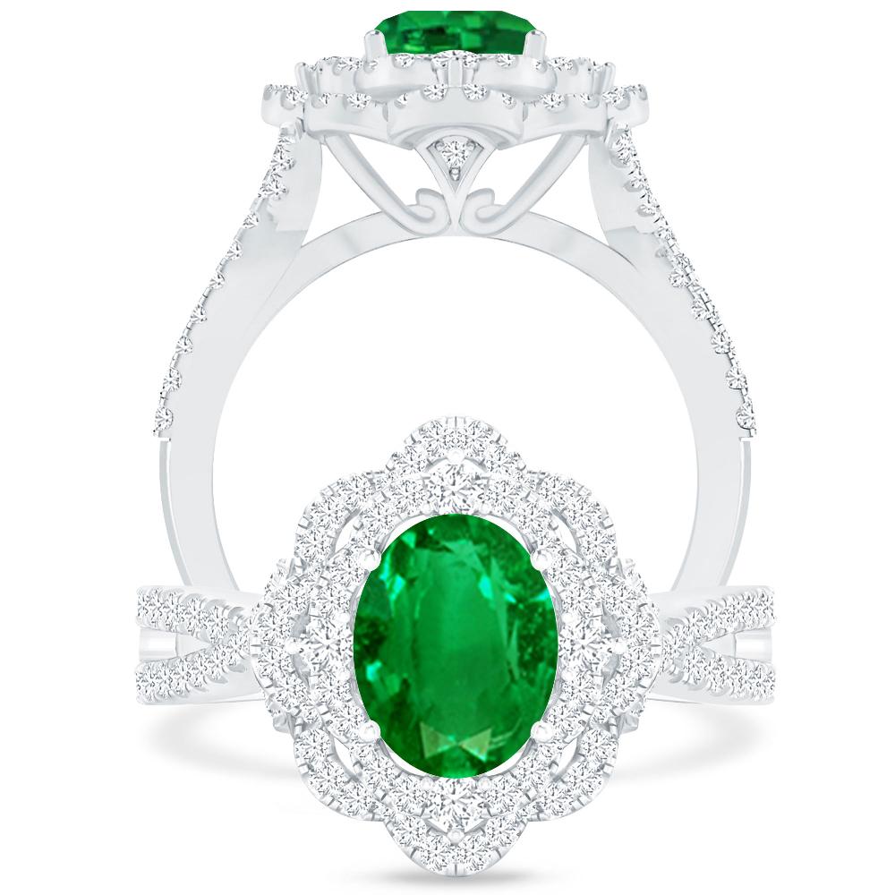 White Gold - Emerald