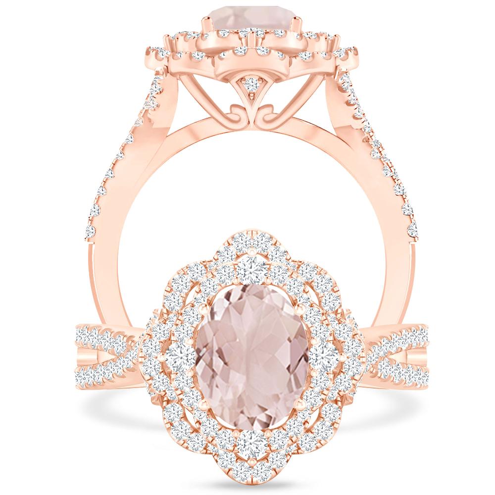 Rose Gold - Morganite