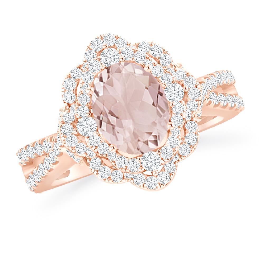 Rose Gold - Morganite