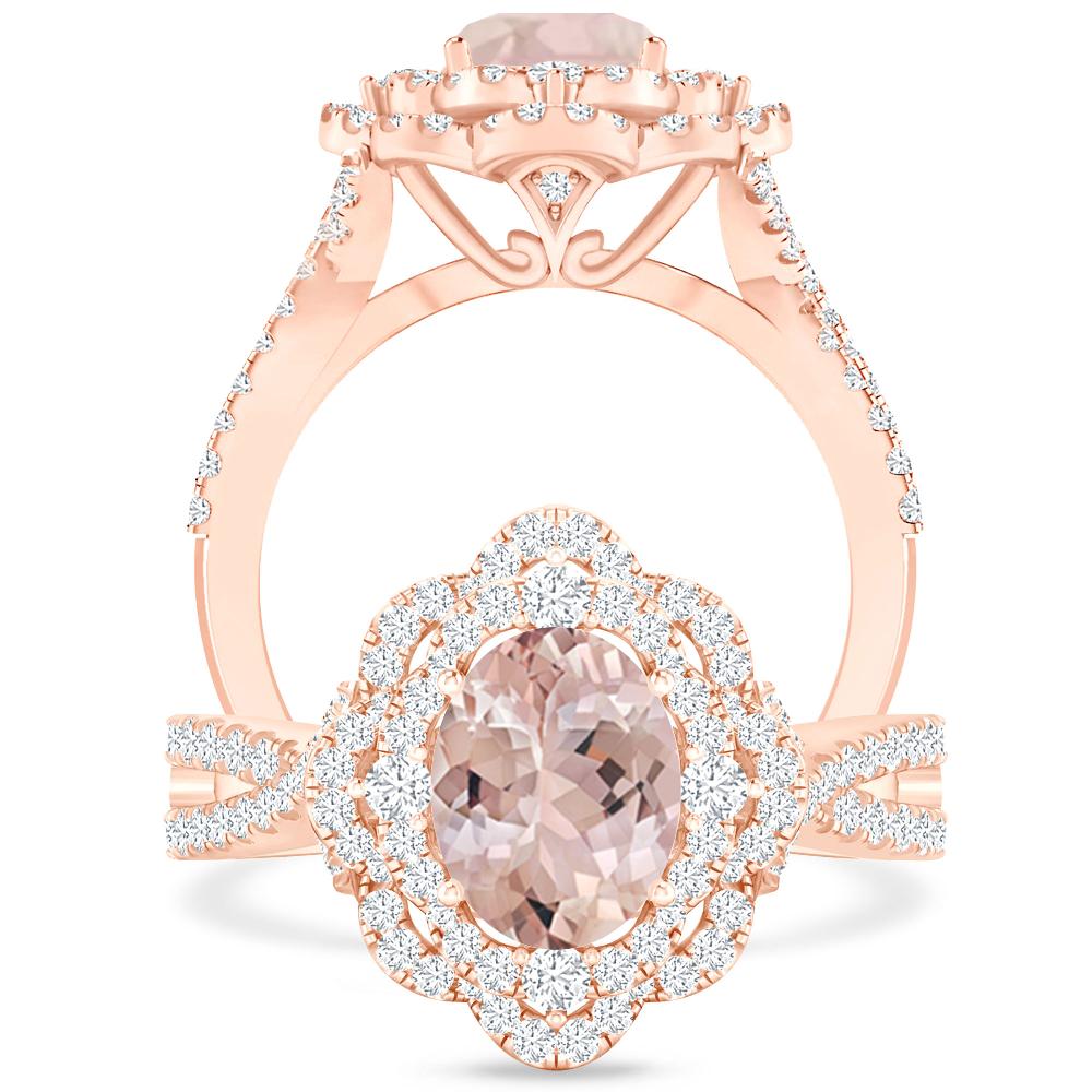 Rose Gold - Morganite