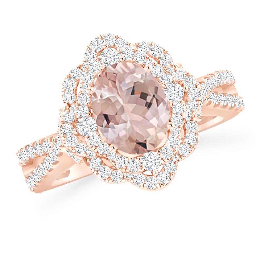 Rose Gold - Morganite