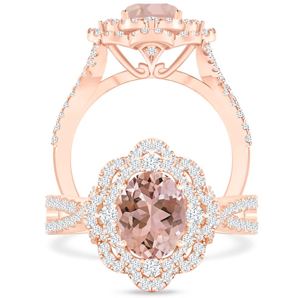 Rose Gold - Morganite