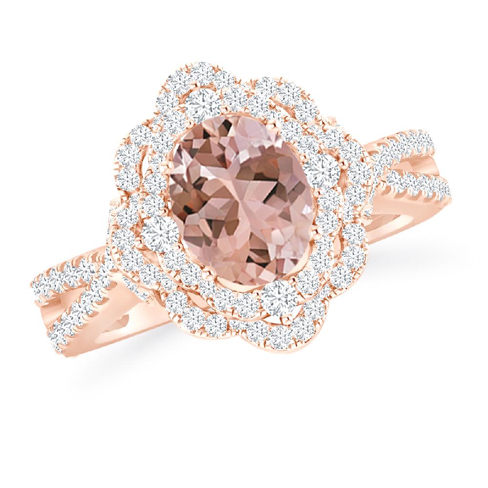 Rose Gold - Morganite