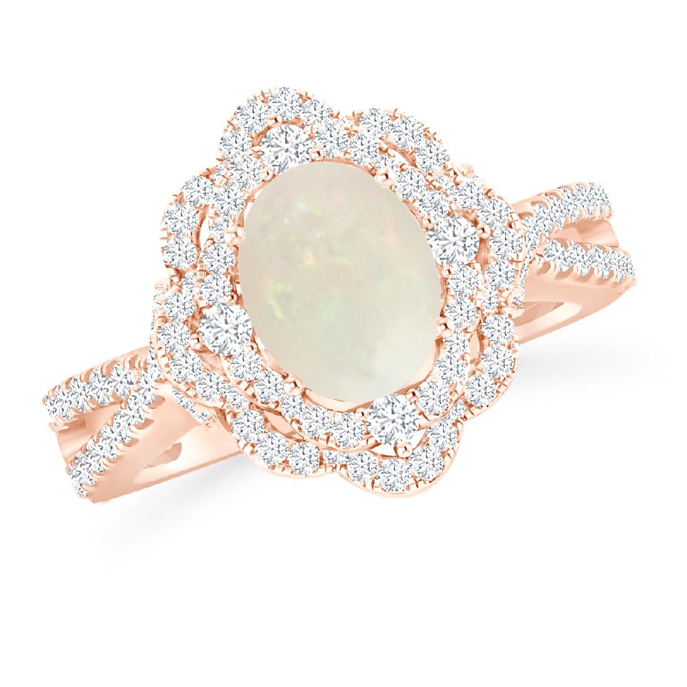 Rose Gold - Opal