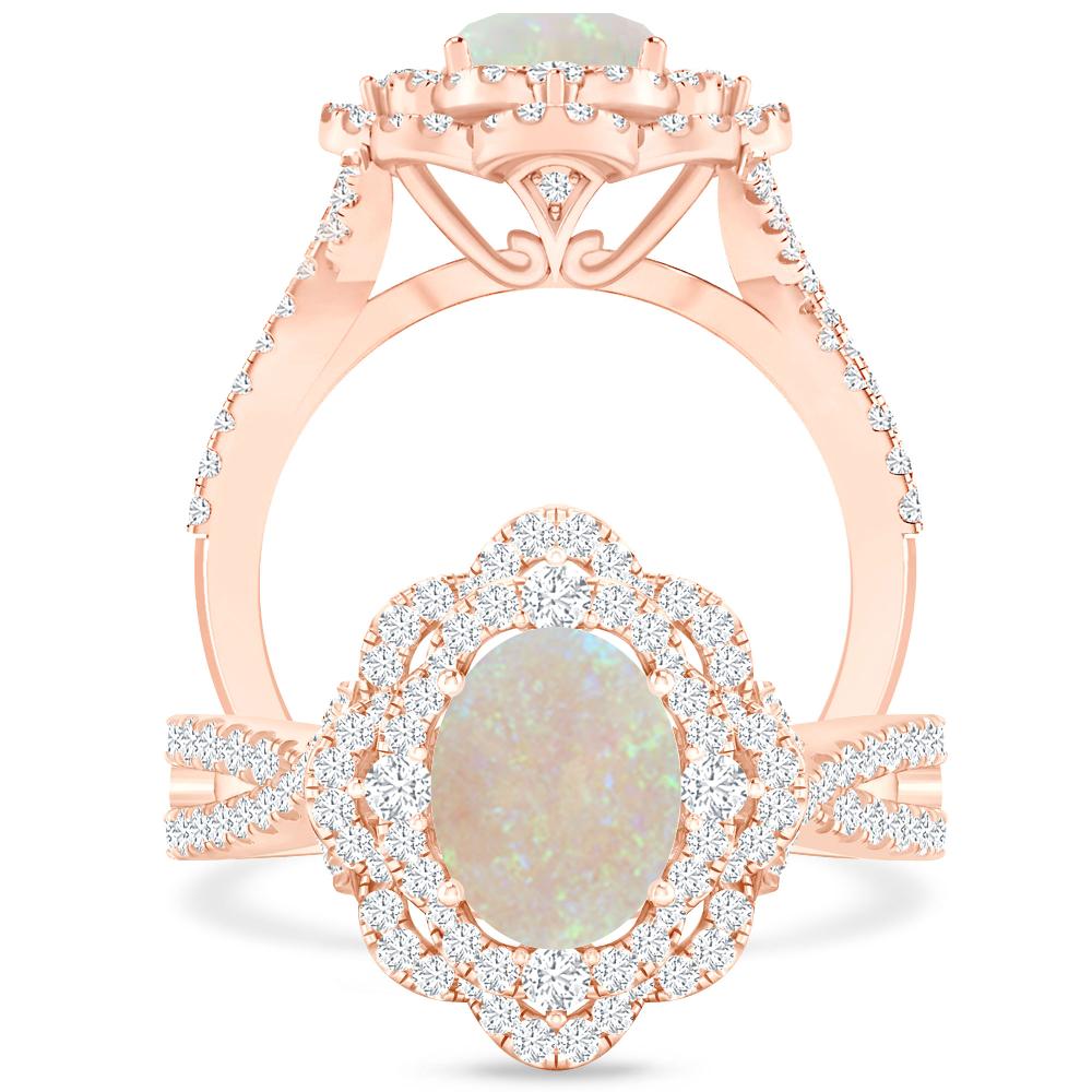 Rose Gold - Opal