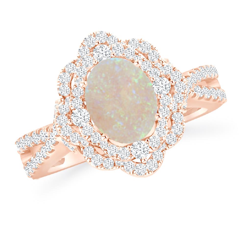 Rose Gold - Opal