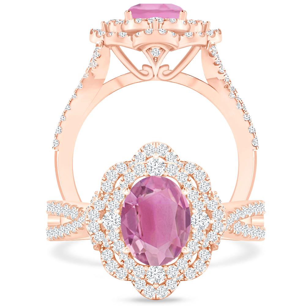 Rose Gold - Pink Tourmaline