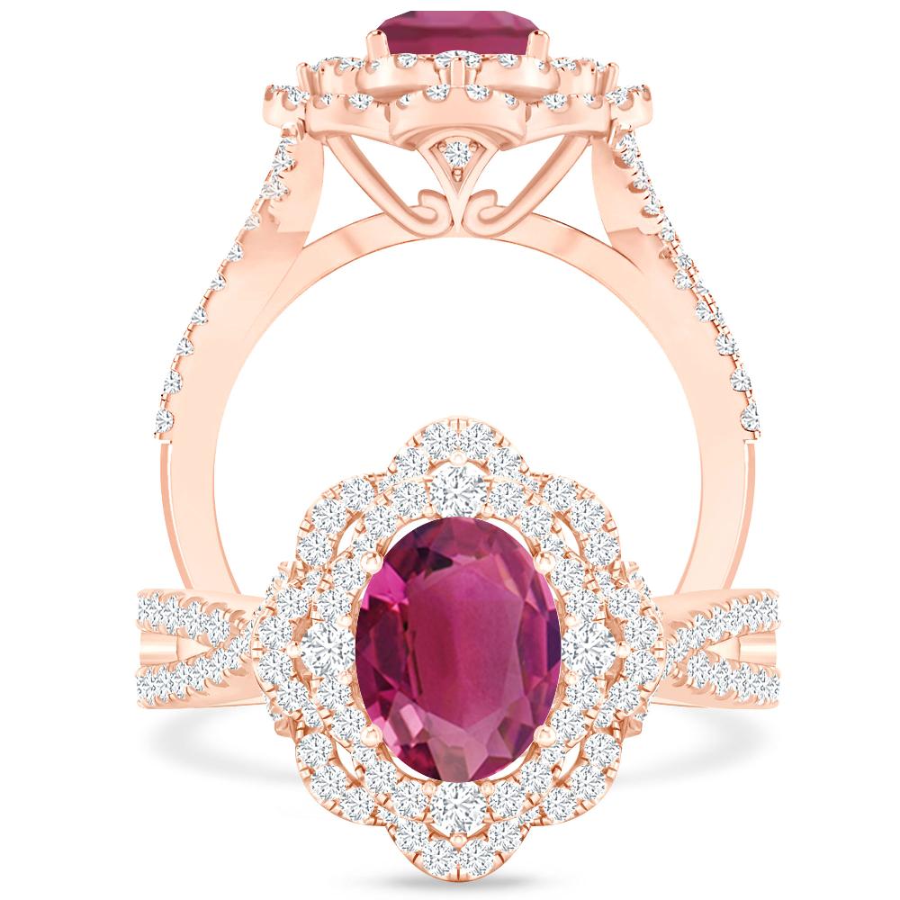 Rose Gold - Pink Tourmaline