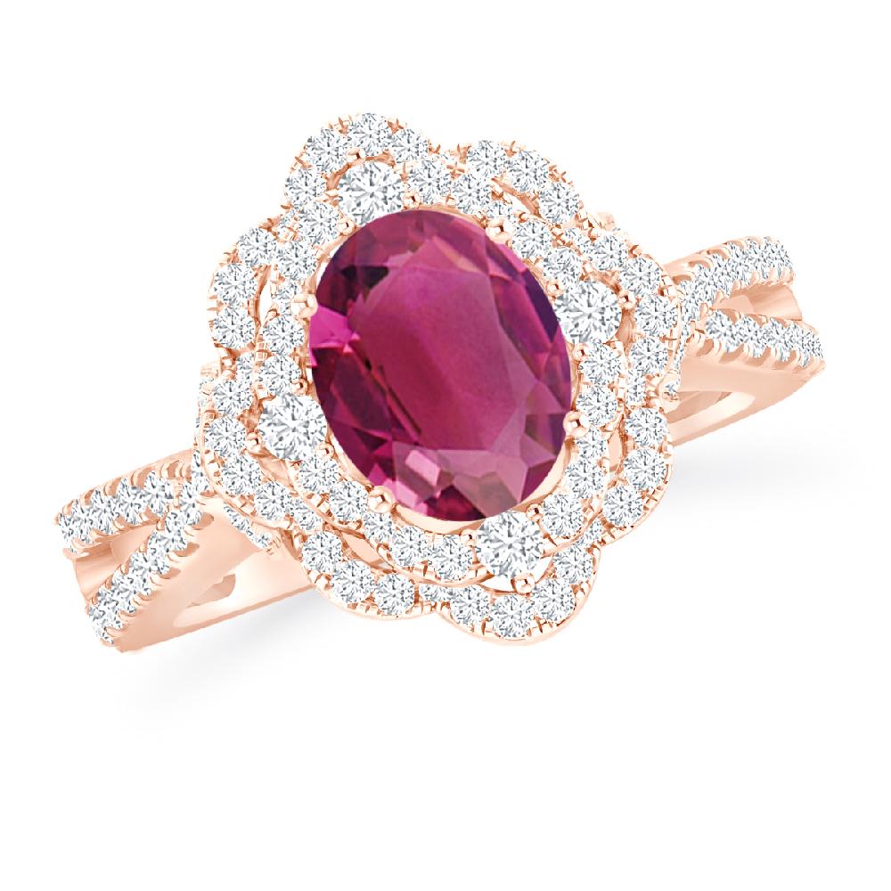 Rose Gold - Pink Tourmaline