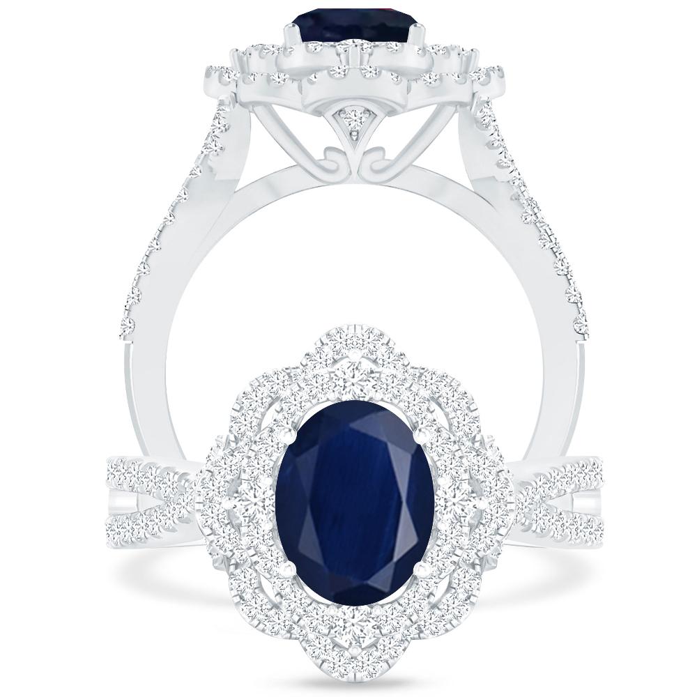 White Gold - Sapphire