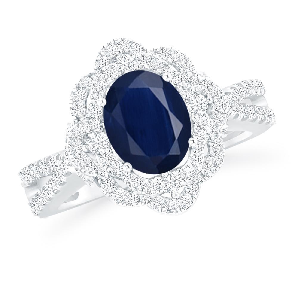 White Gold - Sapphire