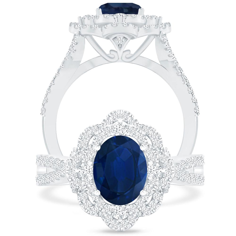 White Gold - Sapphire