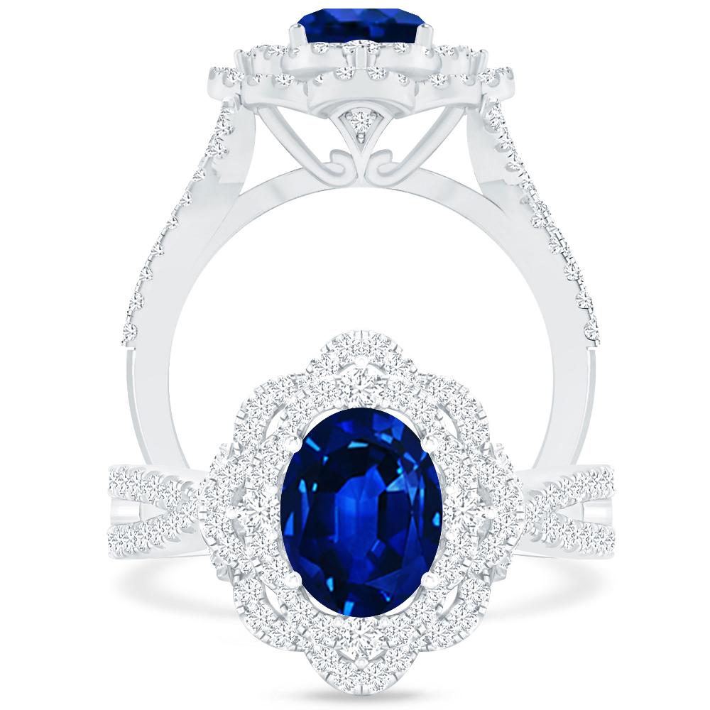 White Gold - Sapphire