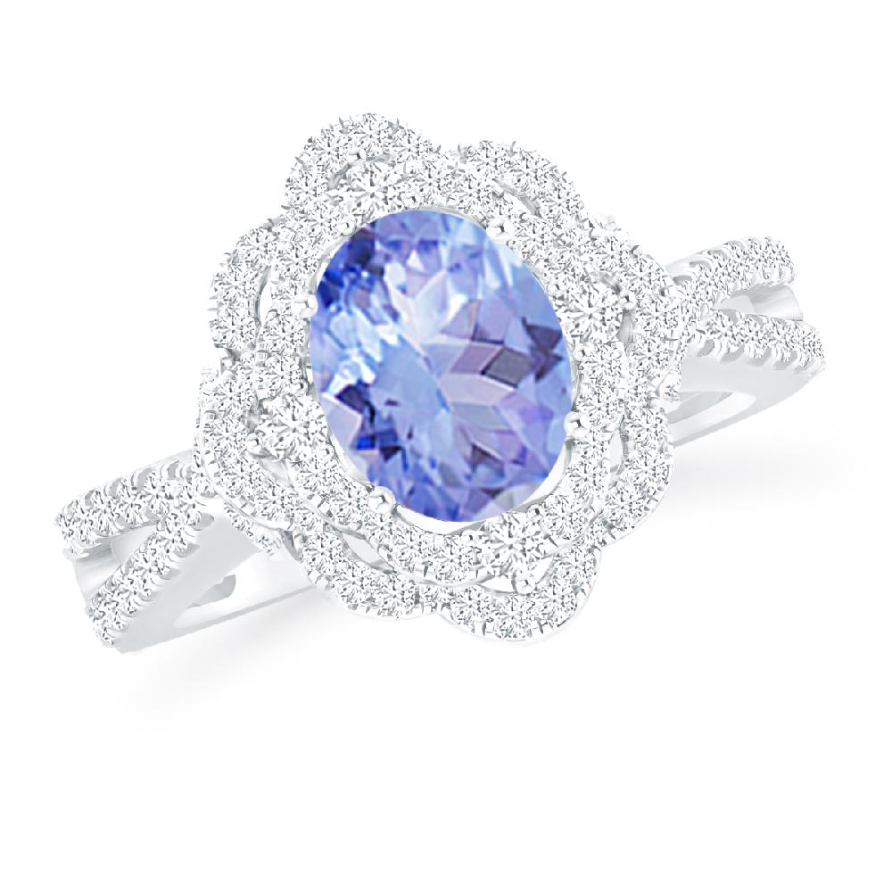 White Gold - Tanzanite