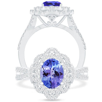 White Gold - Tanzanite