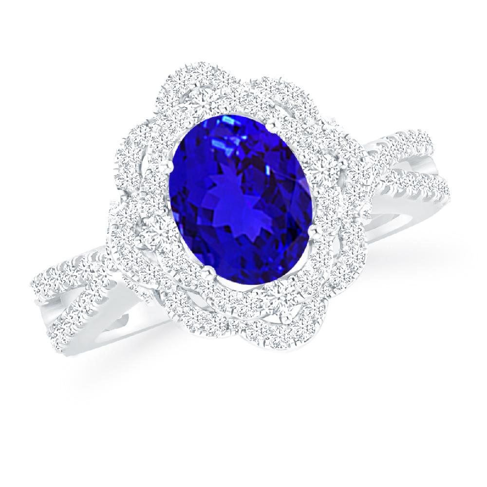 White Gold - Tanzanite