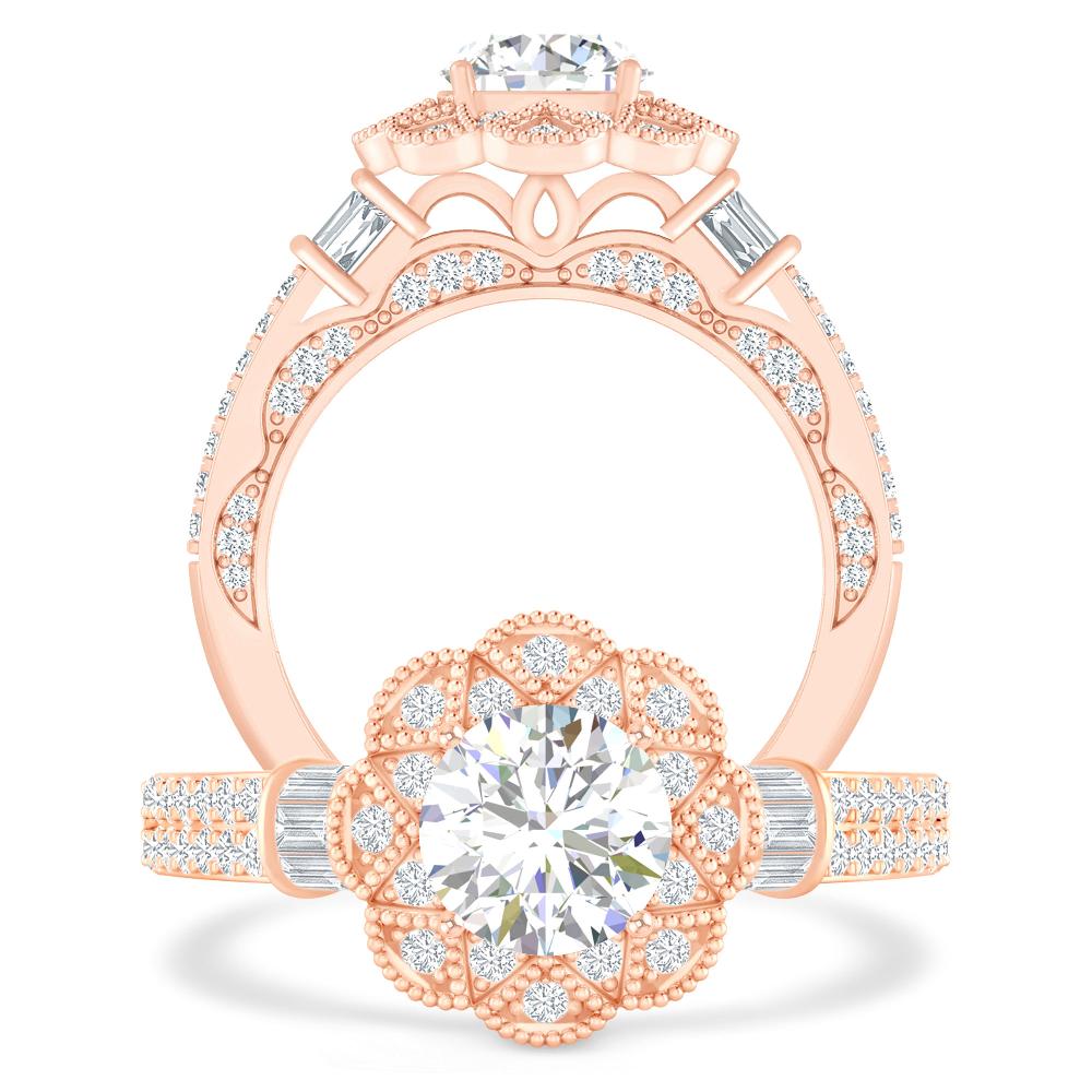 Rose Gold - Diamond