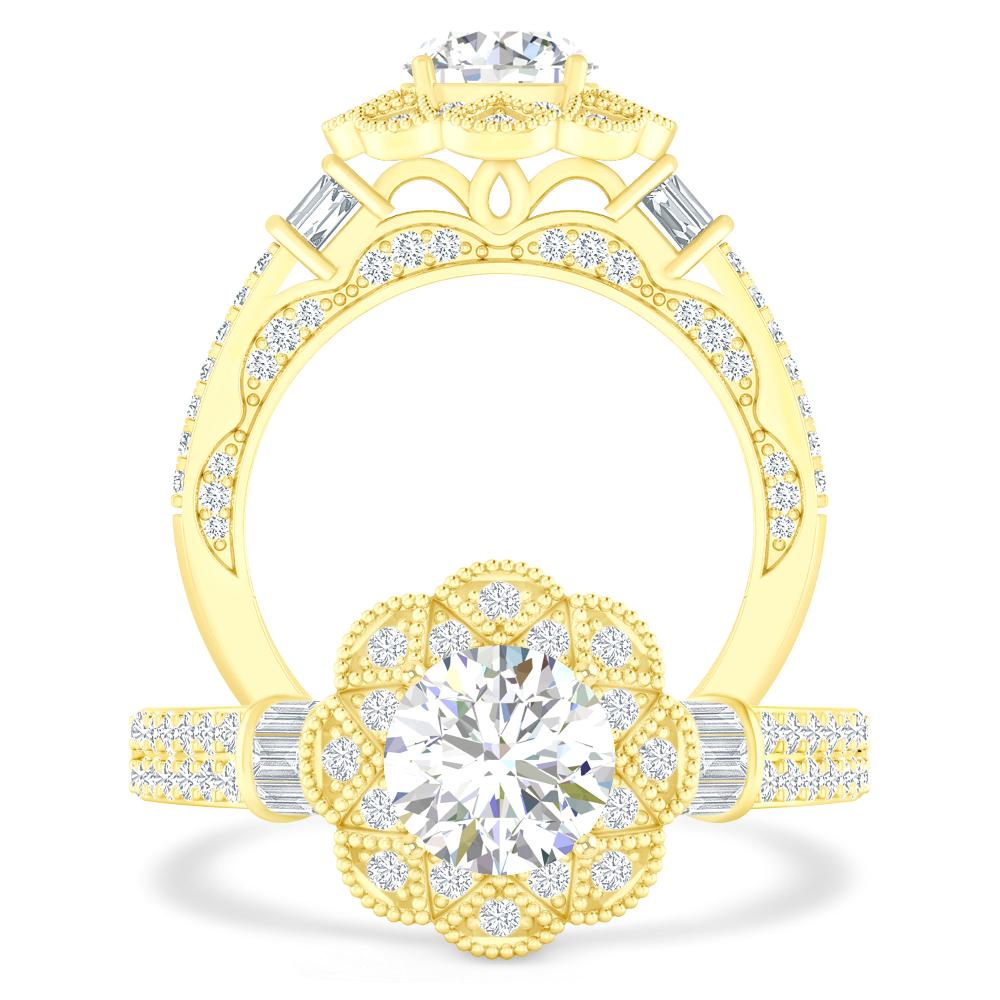 Yellow Gold - Diamond