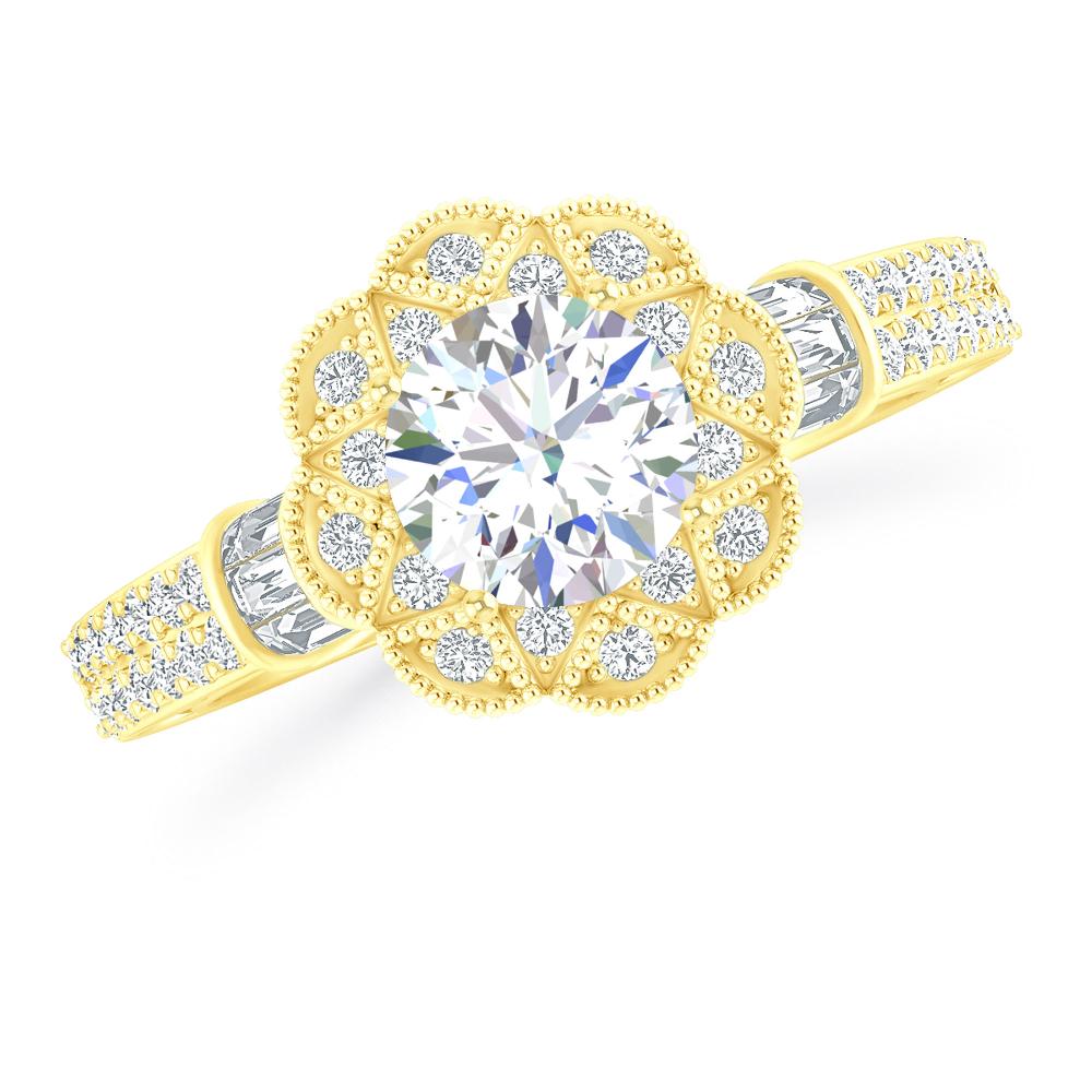 Yellow Gold - Diamond