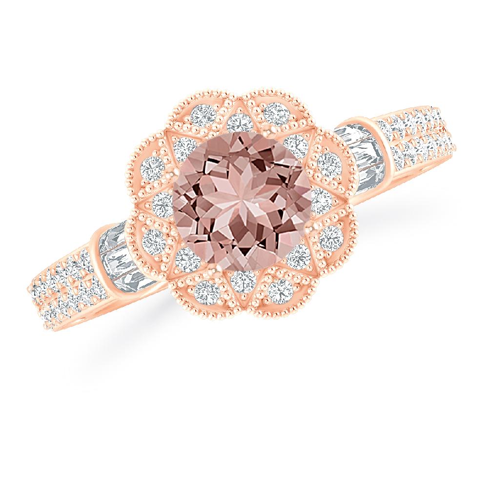 Rose Gold - Morganite