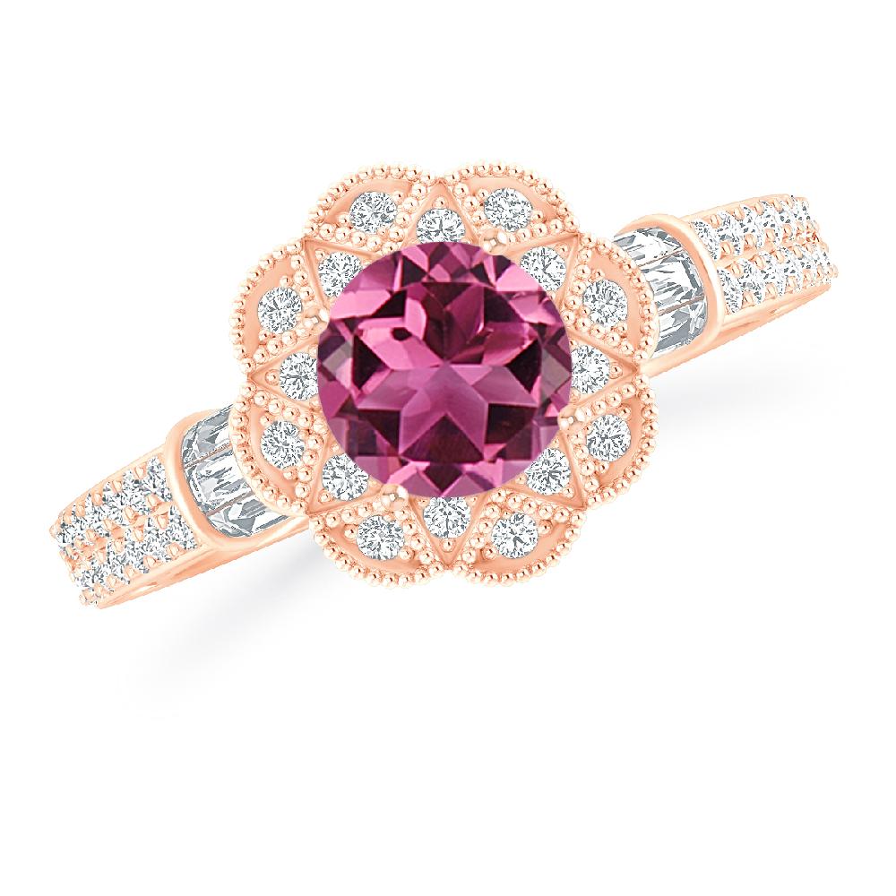 Rose Gold - Pink Tourmaline