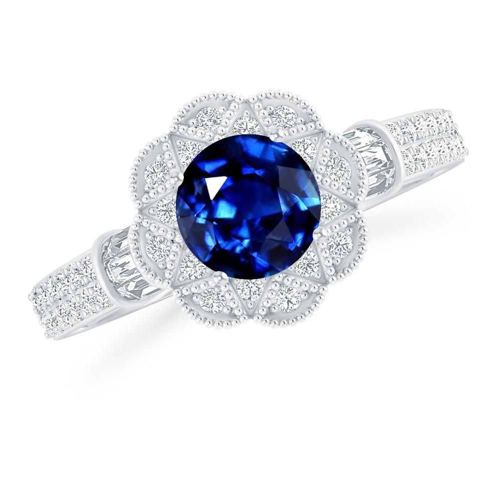 White Gold - Sapphire