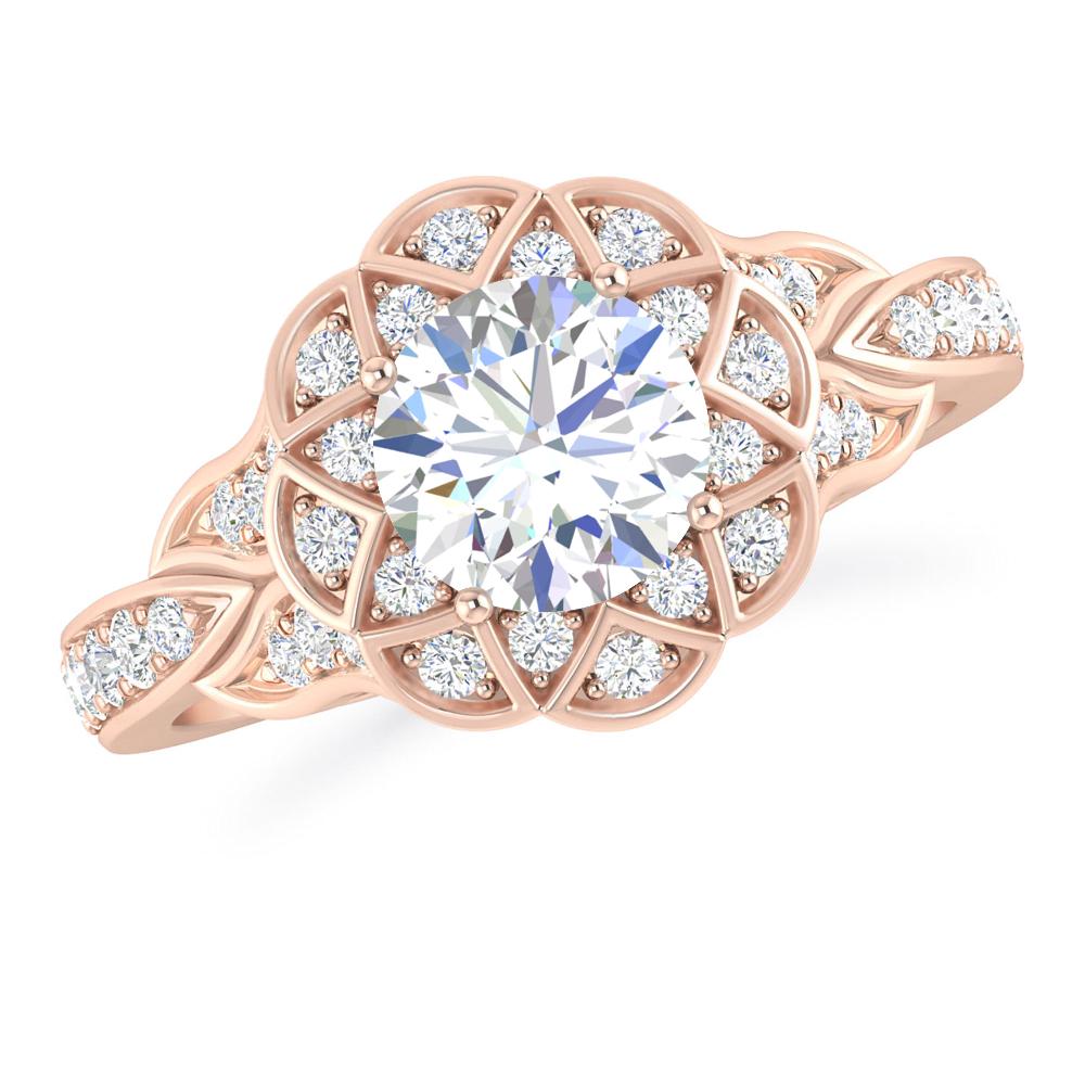 Rose Gold - Diamond