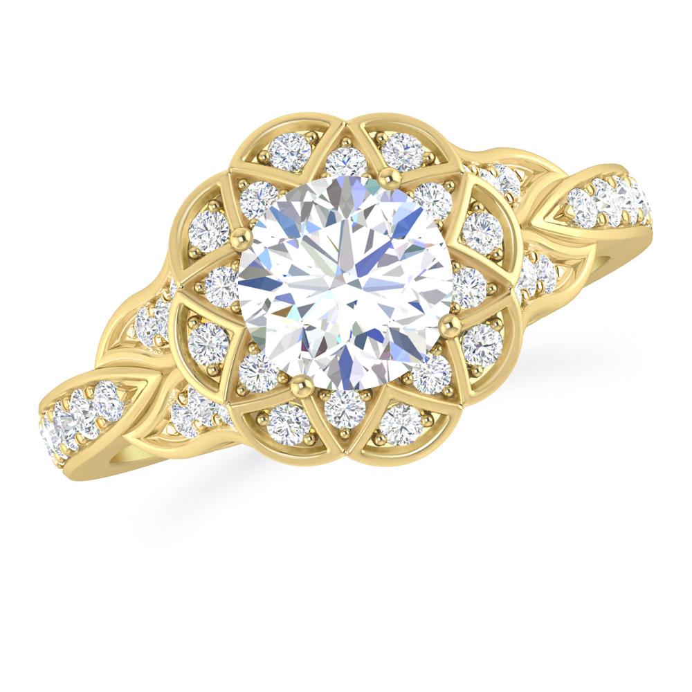 Yellow Gold - Diamond