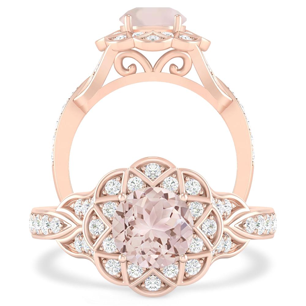 Rose Gold - Morganite