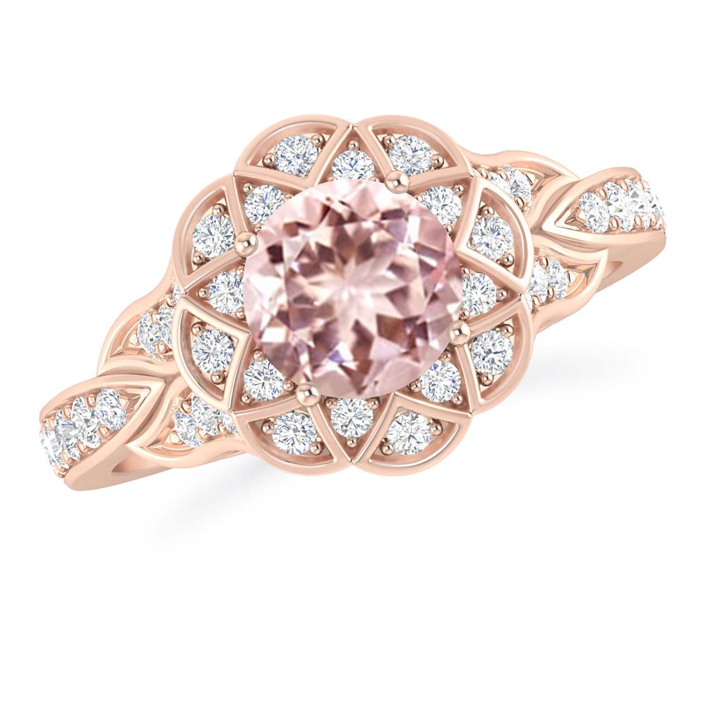 Rose Gold - Morganite