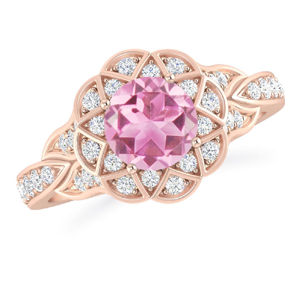 Rose Gold - Pink Tourmaline